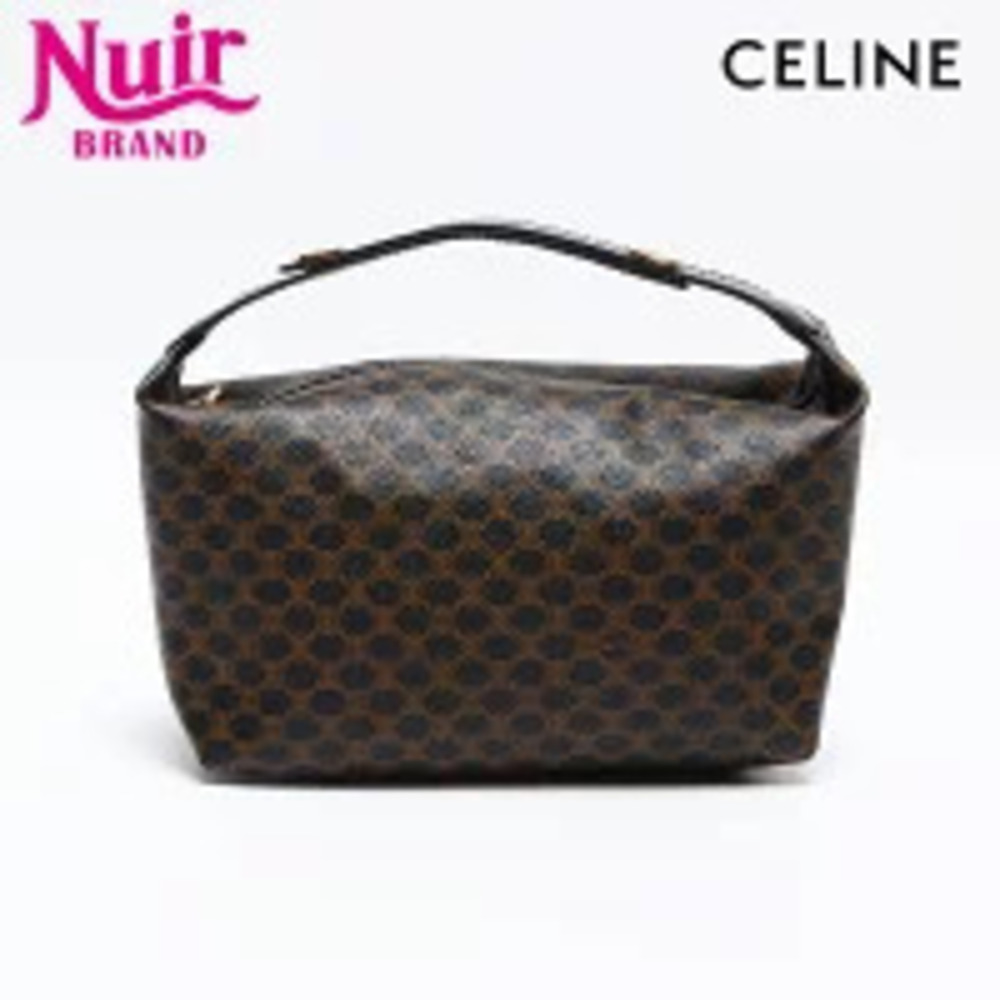 Celine Macadam Handbag Black